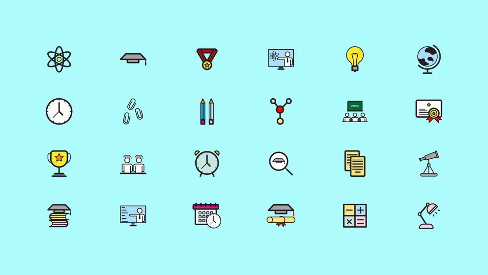 Icons Education Icons 2