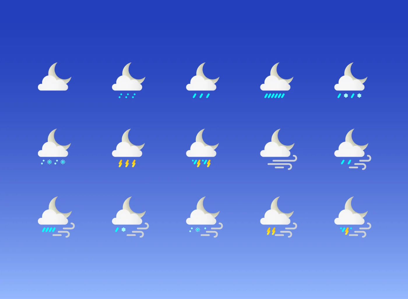 Weather Icons: Weather Icons 5