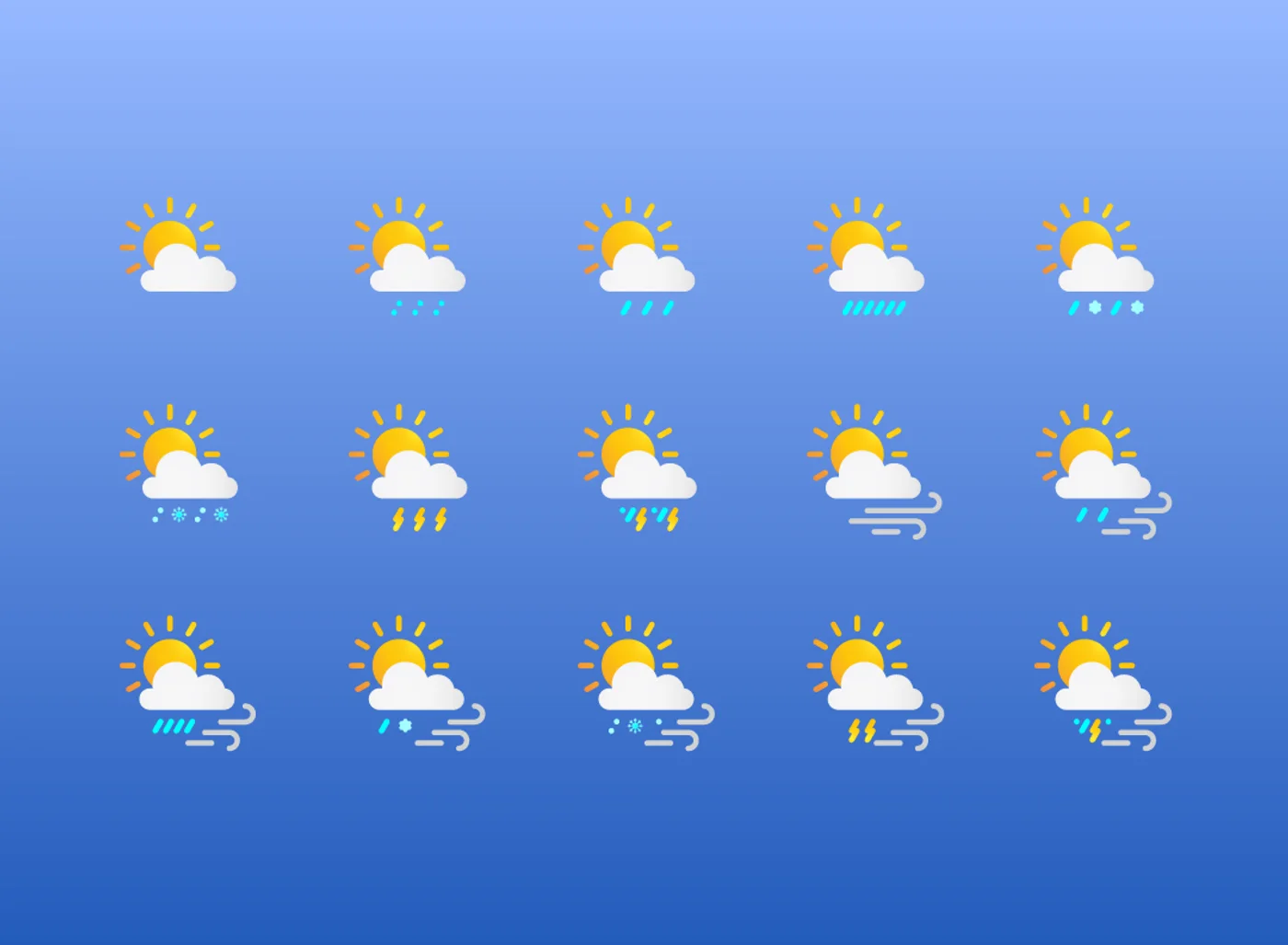 Weather Icons: Weather Icons 6