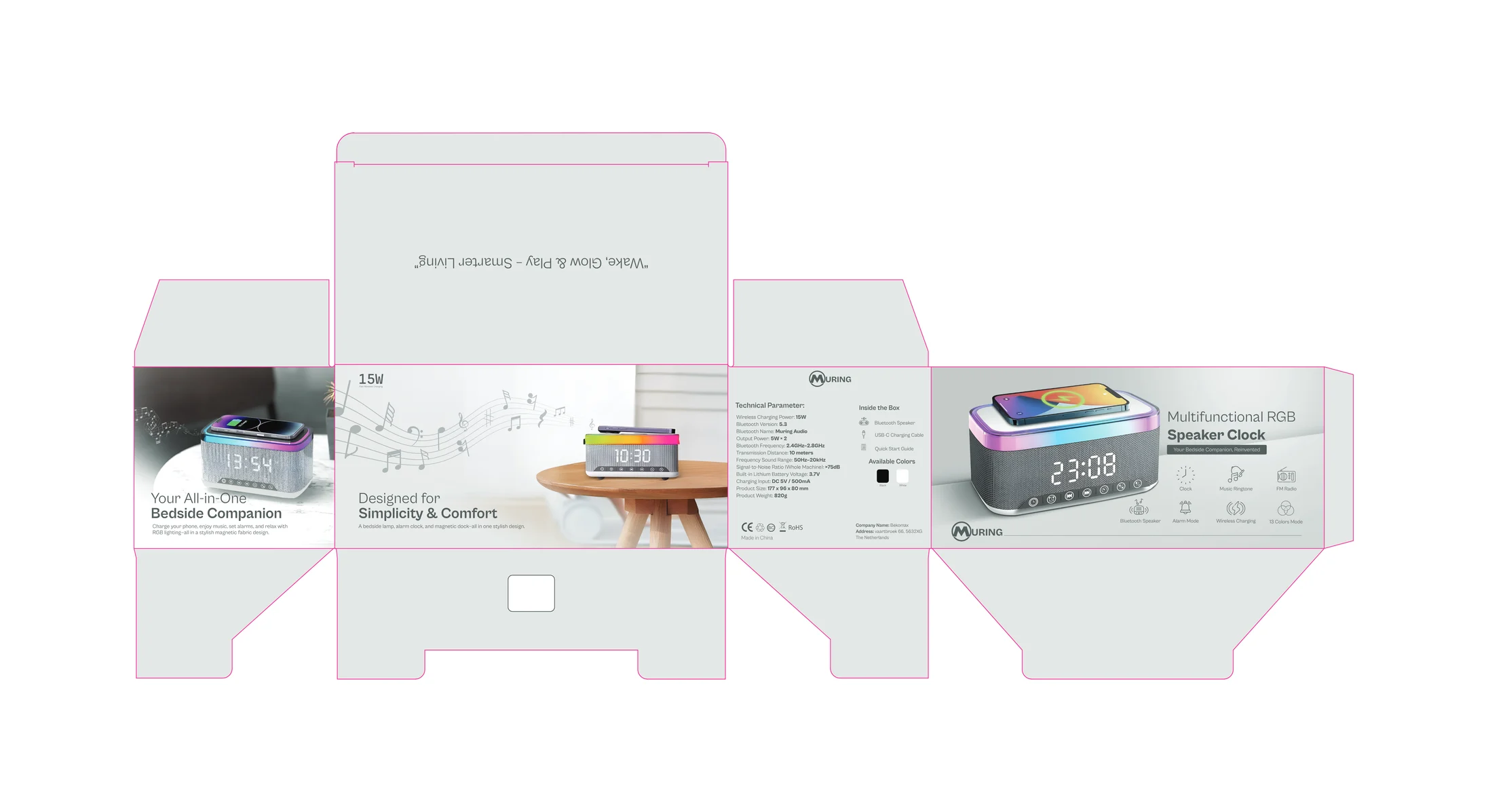 Outdoor & Electronics: Multifunctional clock packaging