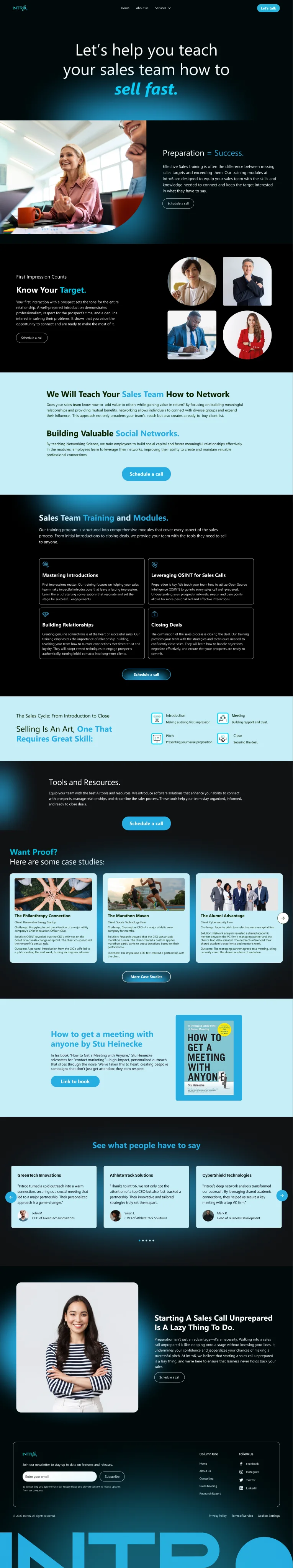 Intro 6 Sales training