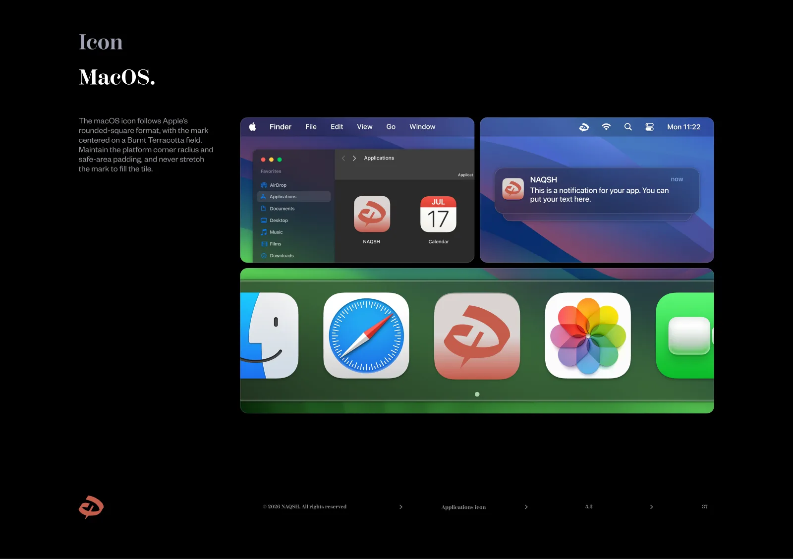 Naqsh Icon: macOS