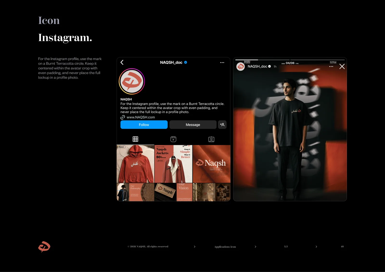 Naqsh Icon: Instagram