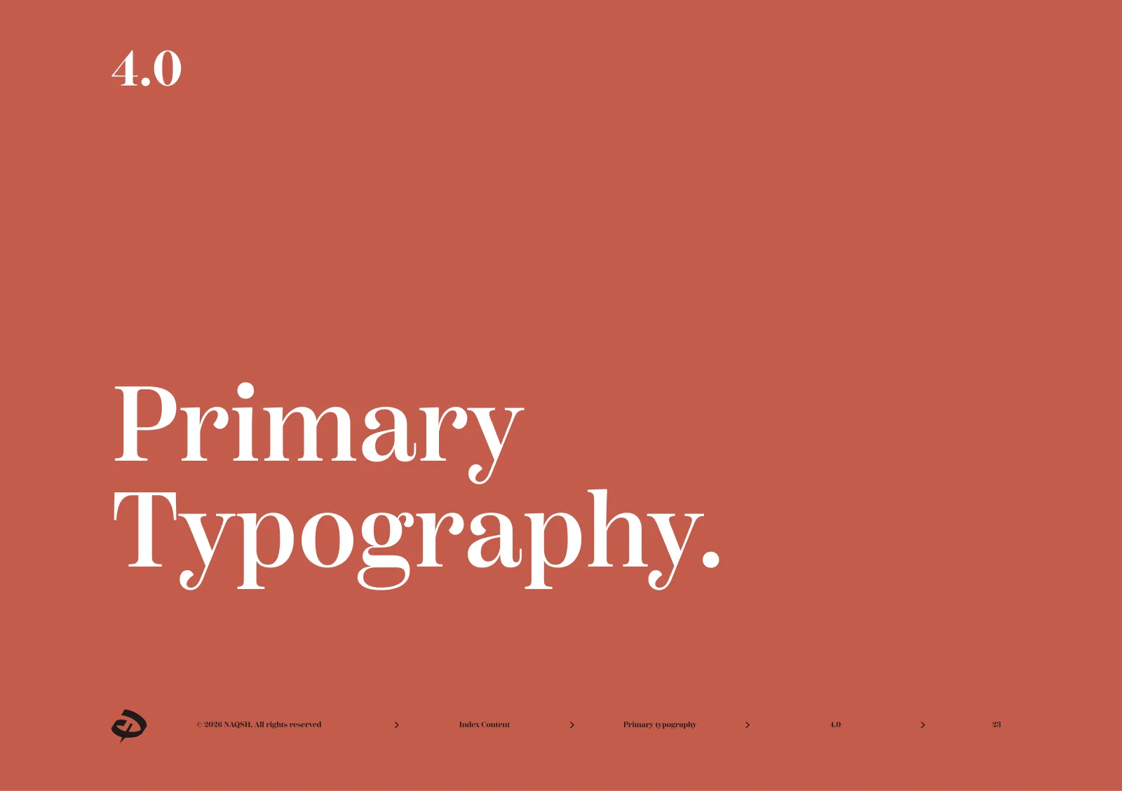 Naqsh Primary typography