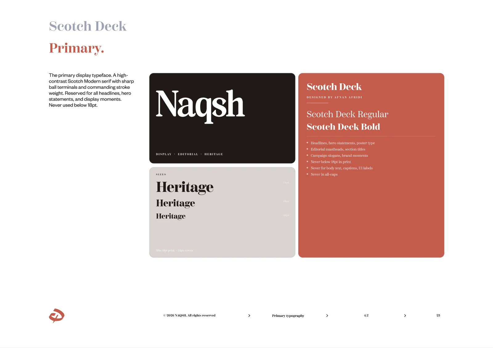 Naqsh Scotch Deck