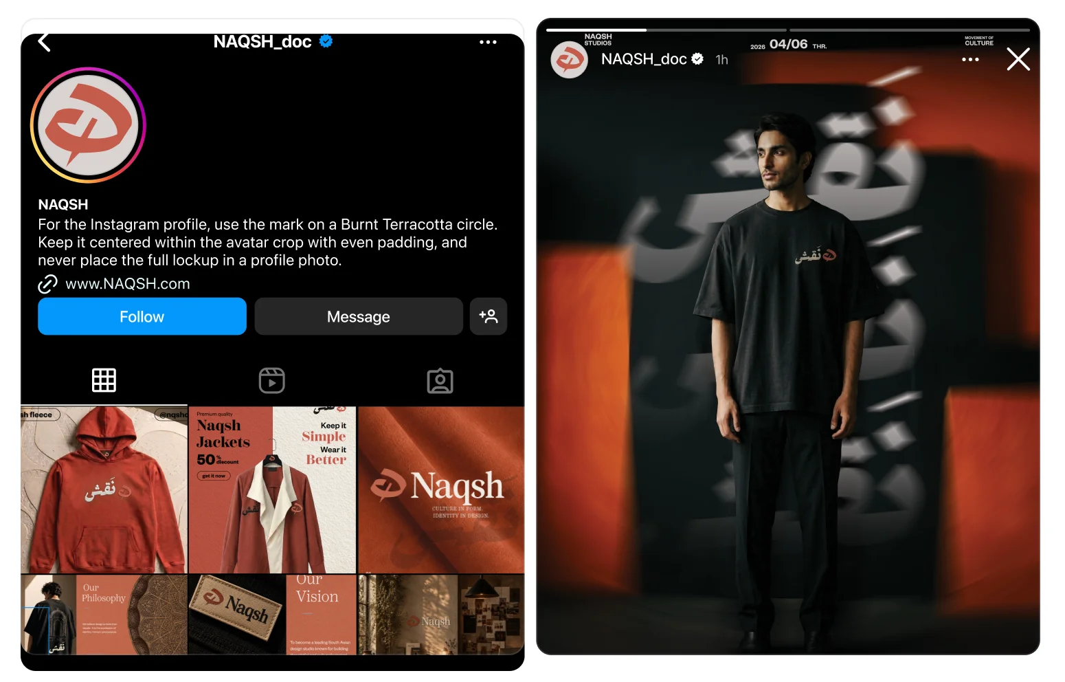Naqsh Icon: Instagram
