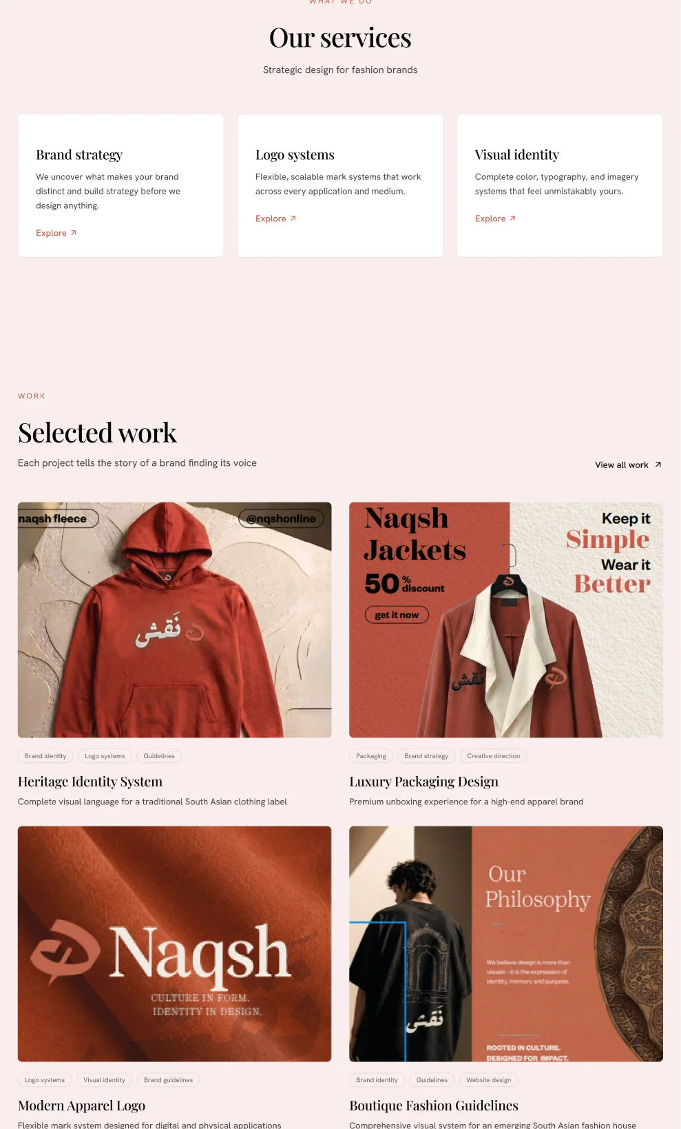 Naqsh Services and selected work