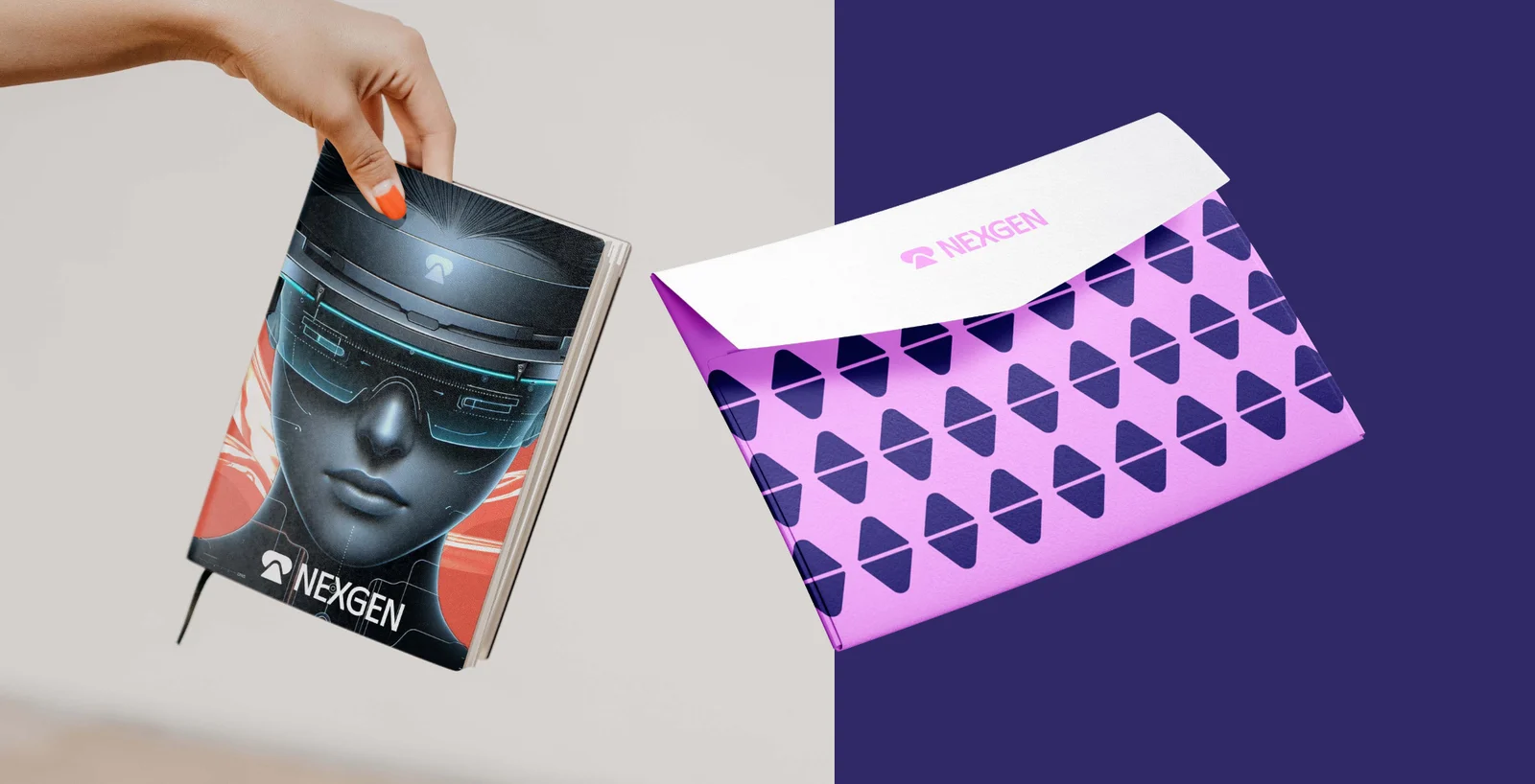NexGen Notebook & envelope