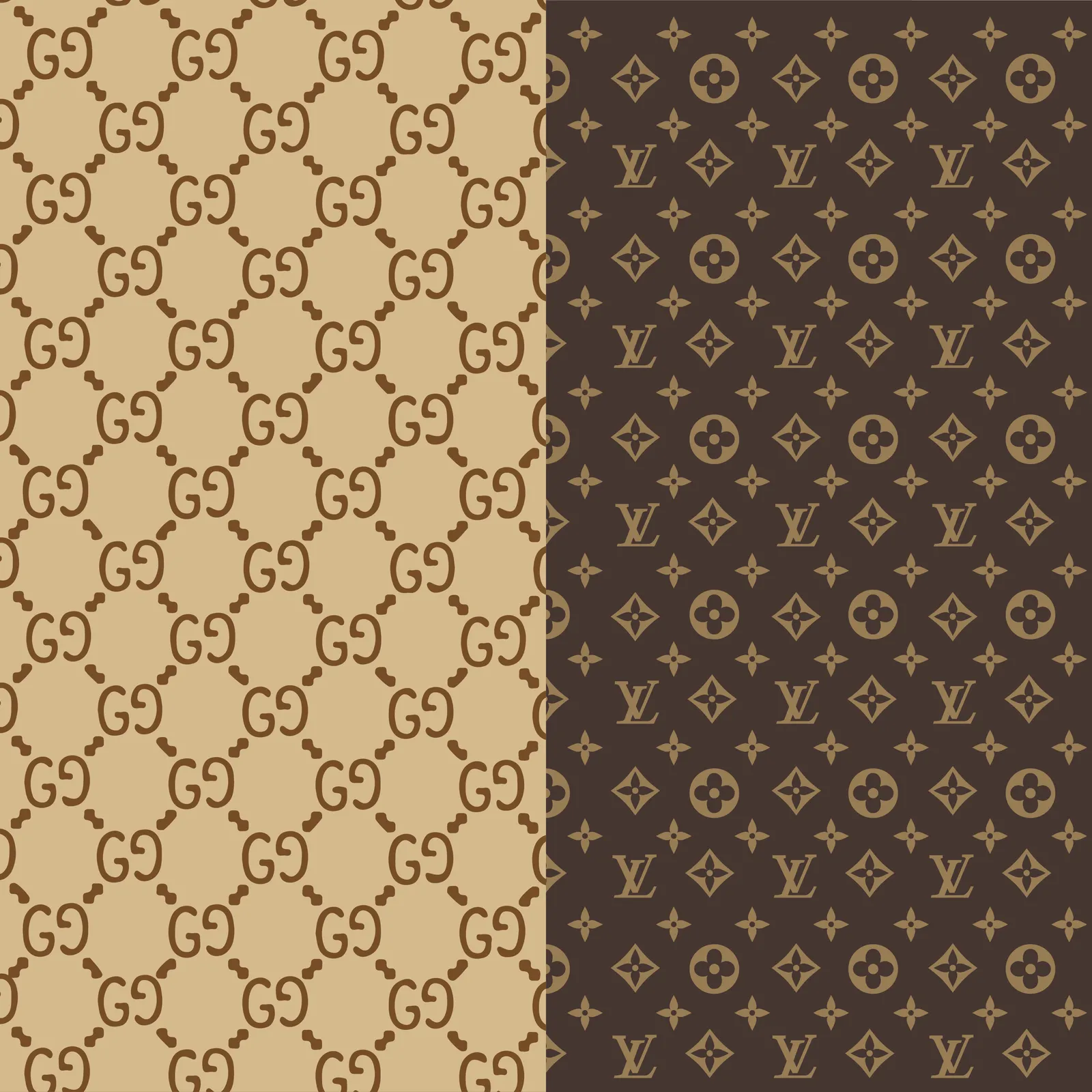Gucci vs LV Box Side