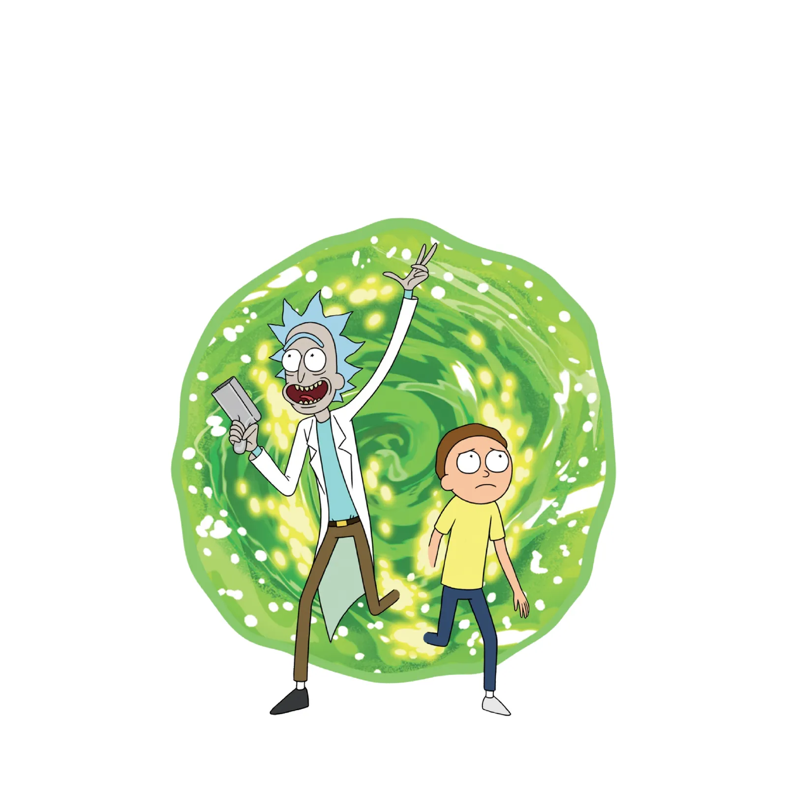 Rick and Morty Box Side