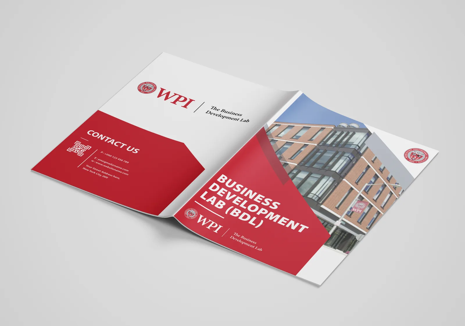 Brochure Design Front and back