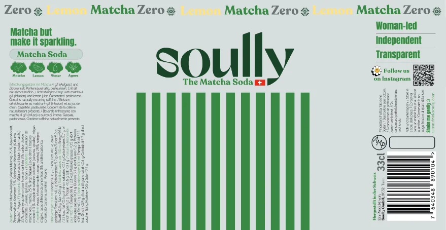 Beverage Cans: Soully zero: can set