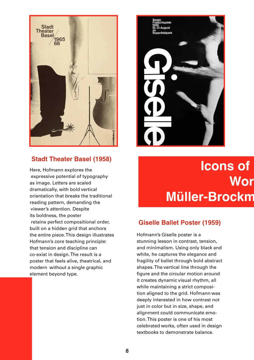 The Swiss Legacy Icons of work