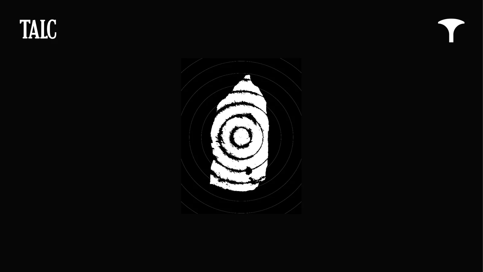 TALC Symbol on black