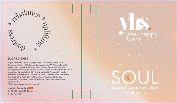 Cosmetics: Front label