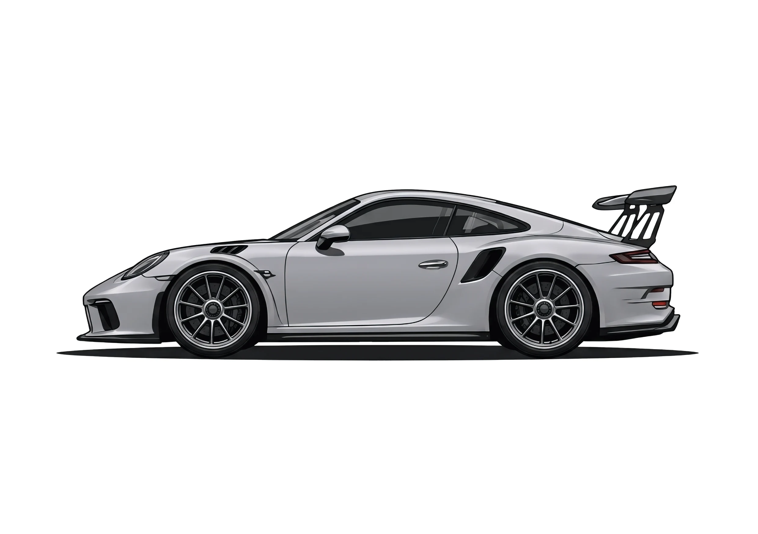 VIN Wear Porsche, side profile