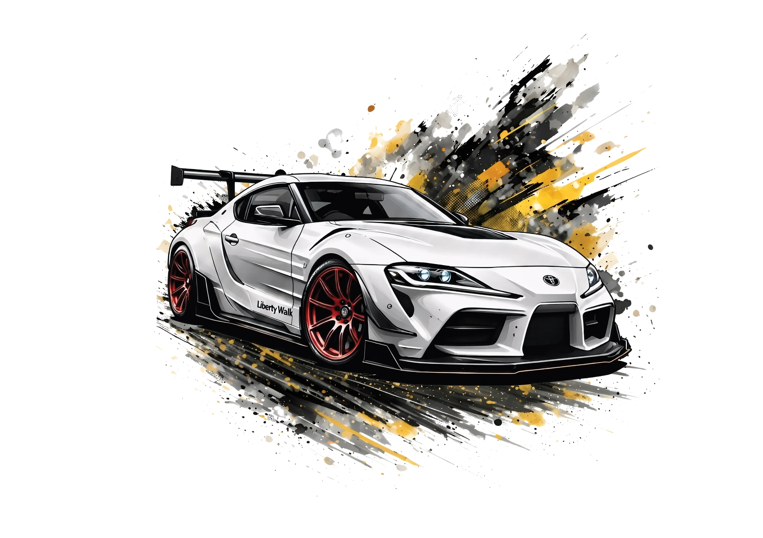 VIN Wear Toyota Supra MK5