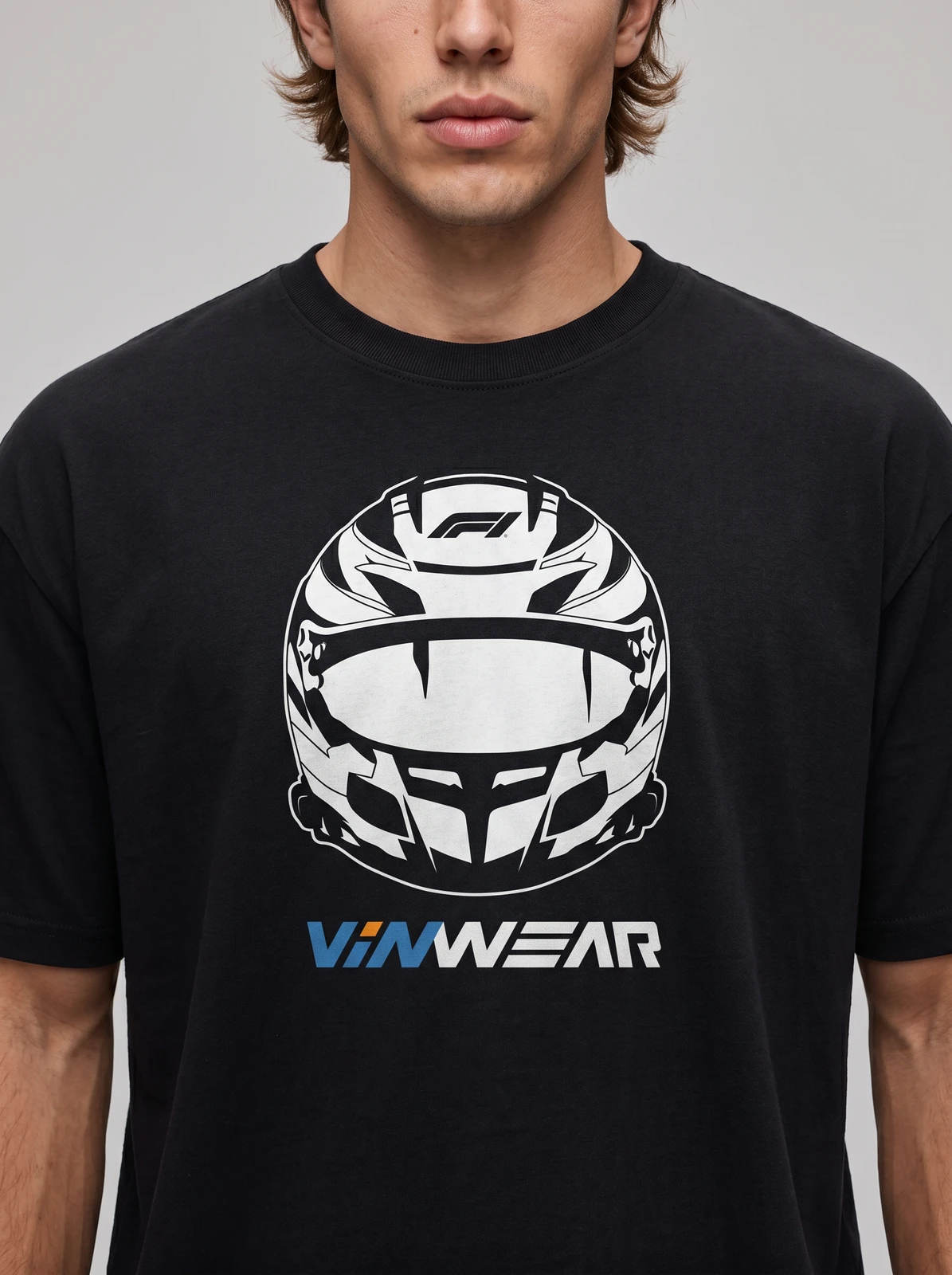 VIN Wear Helmet tee detail