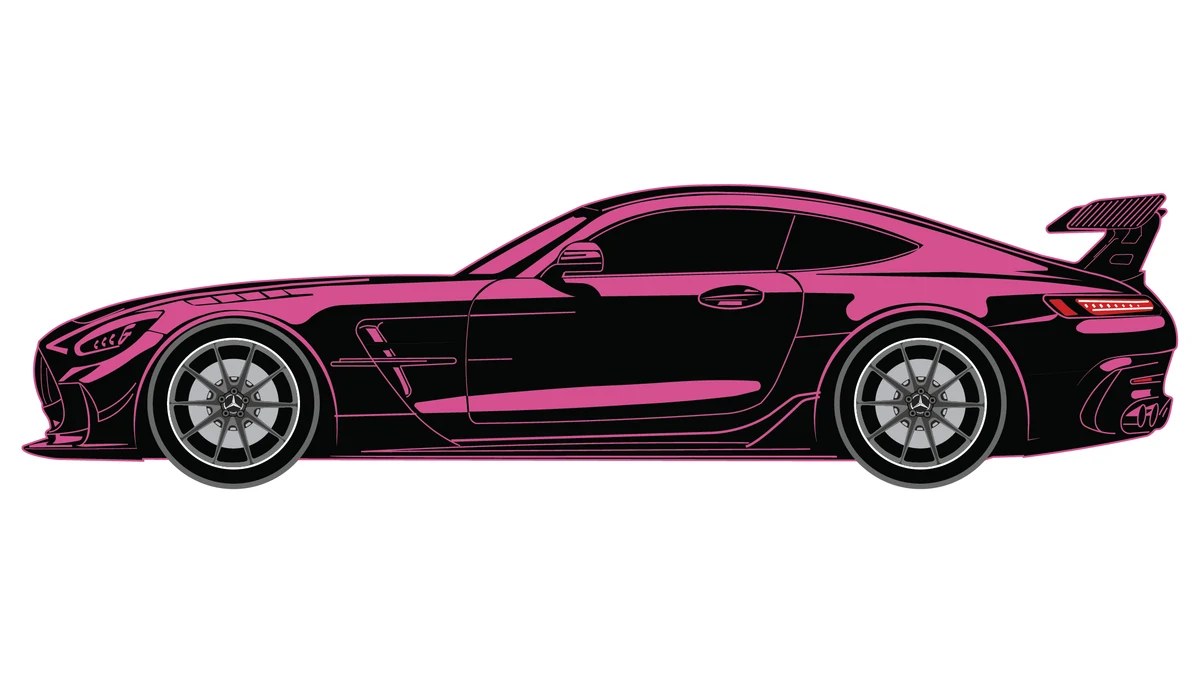 VIN Wear Mercedes AMG GT