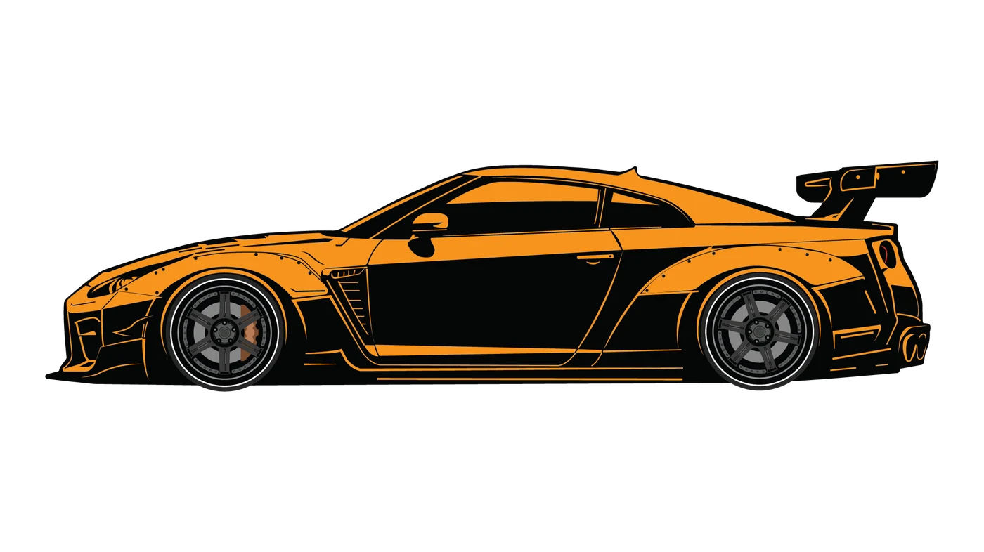 VIN Wear Nissan GT-R R35