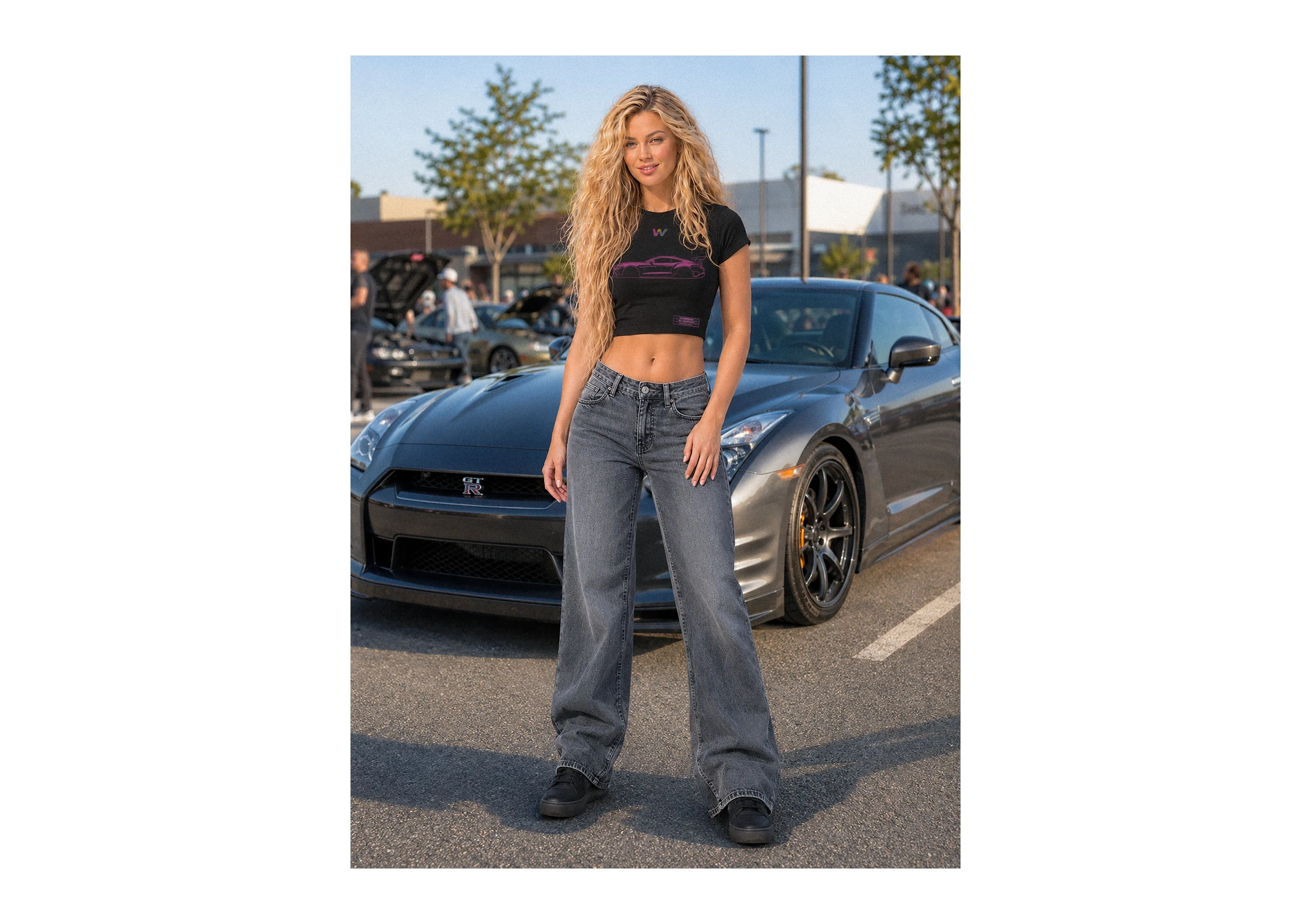 VIN Wear GT-R tee, Cars & Coffee