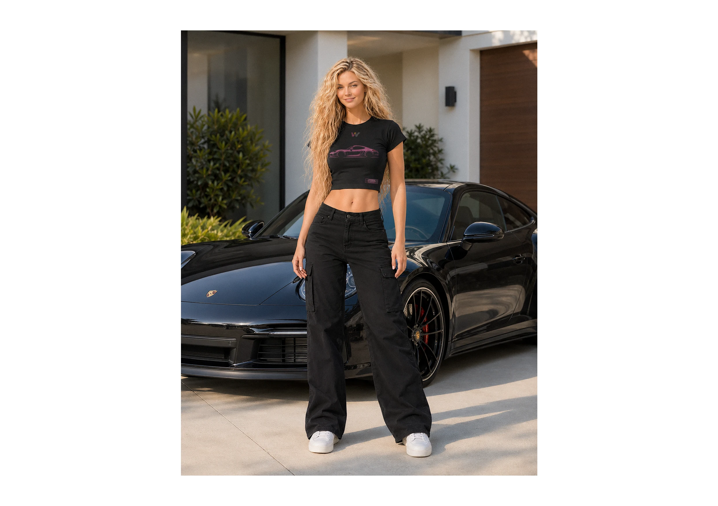VIN Wear Car graphic, Porsche