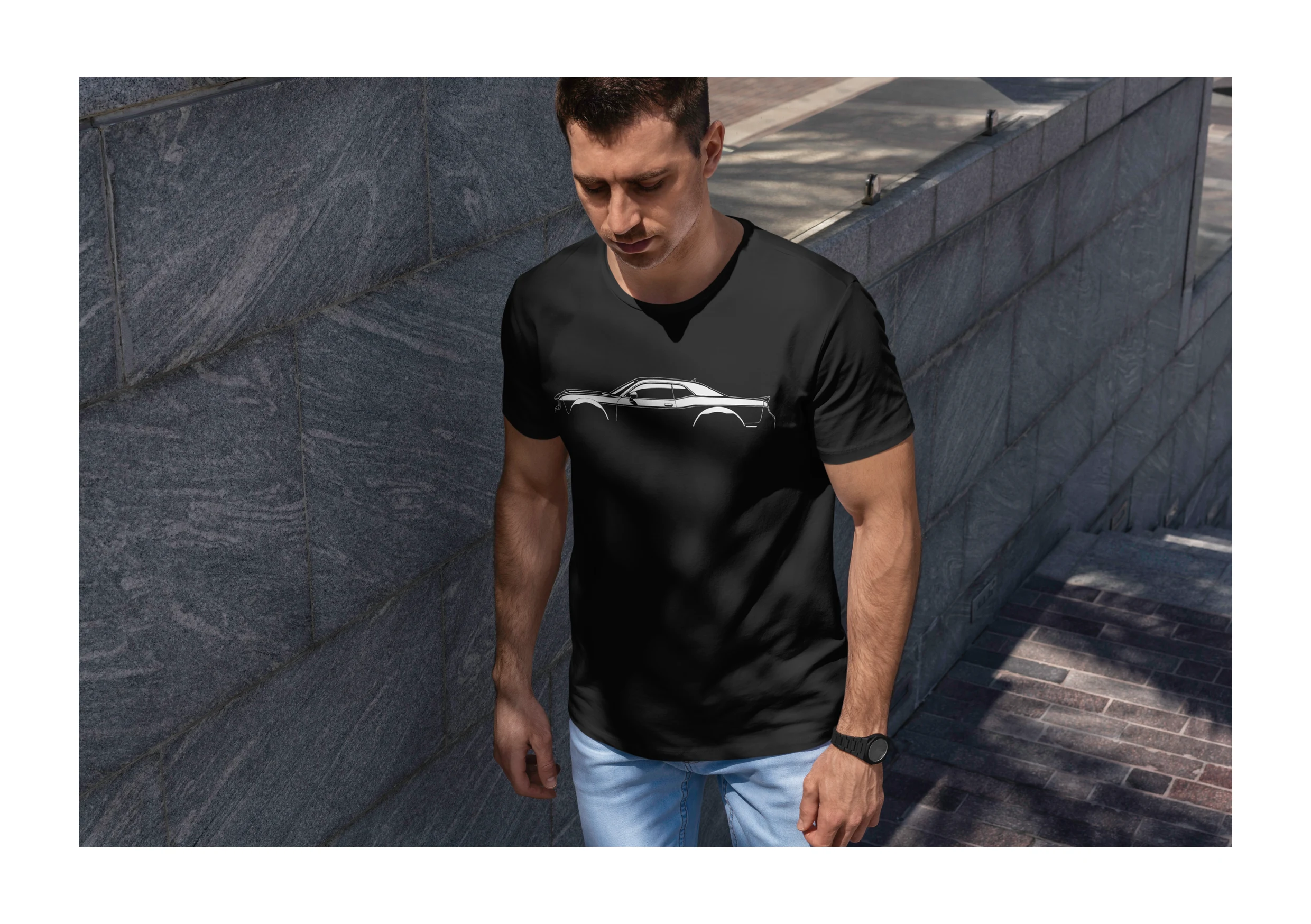 VIN Wear Challenger sketch tee